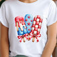 Patriotic Popsicle Ice Cream Summer DTF TRANSFER