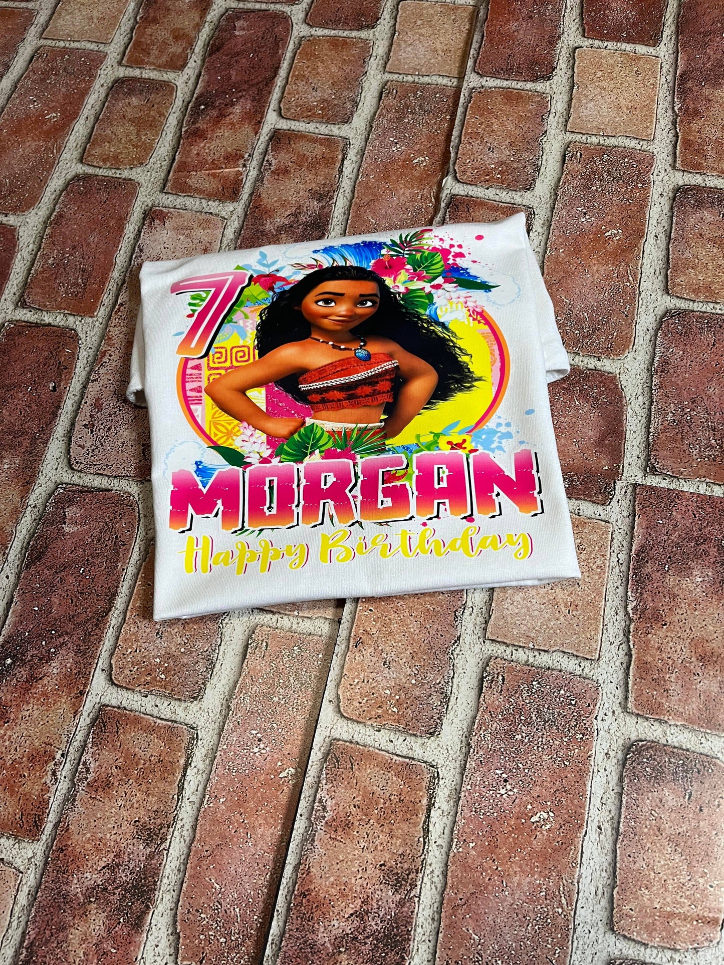 Moana Birthday Shirt