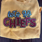 Let’s Go Chiefs Chenille Patches