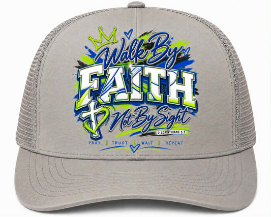 Faith Over Everything Hat DTF Transfer