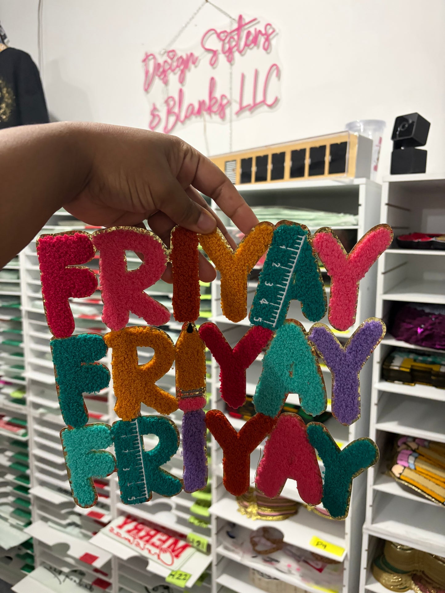 Friyay  Chenille Patches for Jackets | Embroidered & Varsity Style