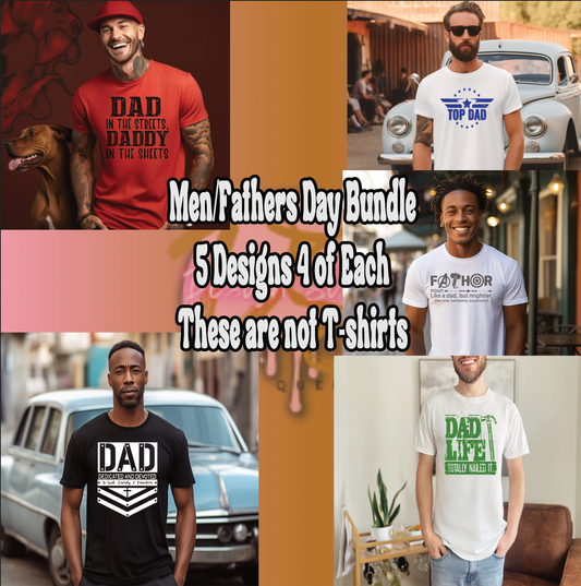 20 Fathers  Day Screen Print Bundle