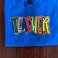 Teacher Chenille Patches