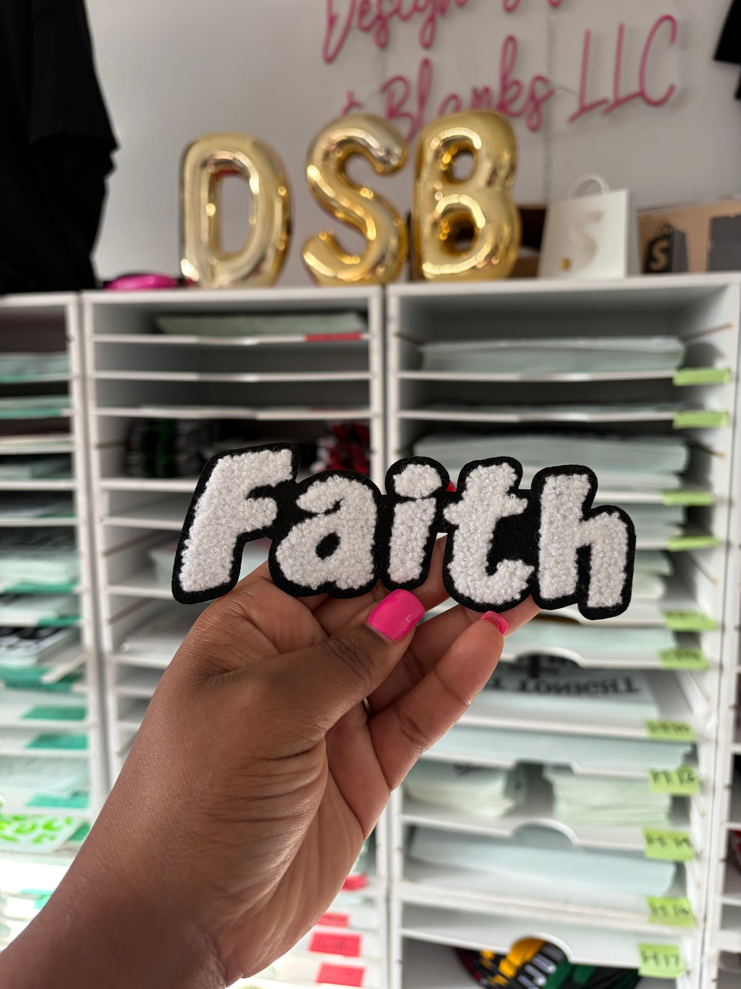 Faith   Hat Patches for Trucker Hats | Iron On
