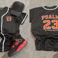 Psalms 23 Christian Jersey – Front & Back DTF Print | Faith-Based Apparel