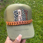 Pray Trucker Hat with Chain