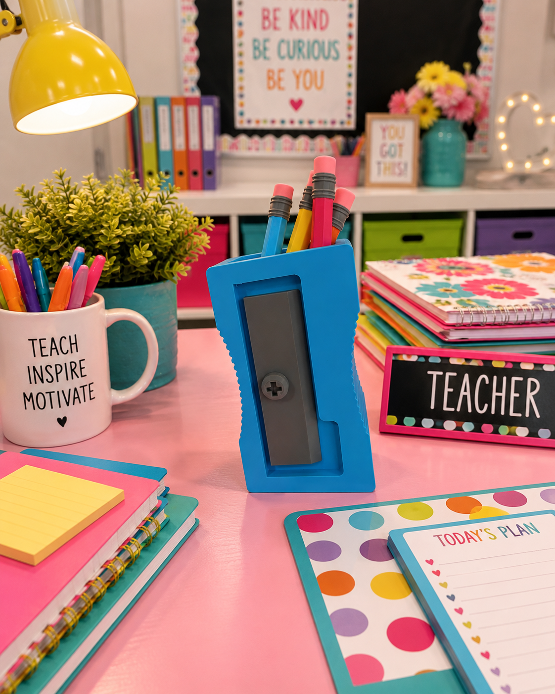 Giant Sharpener Pencil or Pen holder