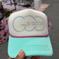 Pocket God is Good Spangle Hat Transfer, Heat Transfer