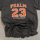 Psalms 23 Christian Jersey – Front & Back DTF Print | Faith-Based Apparel