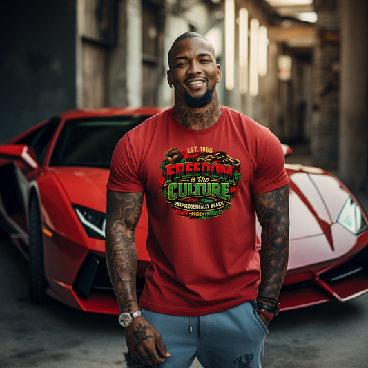 Freedom is the Culture DTF TRANSFER