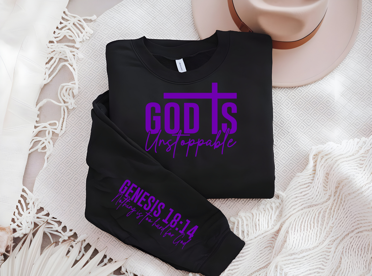 God is Unstoppable  Sweatshirt