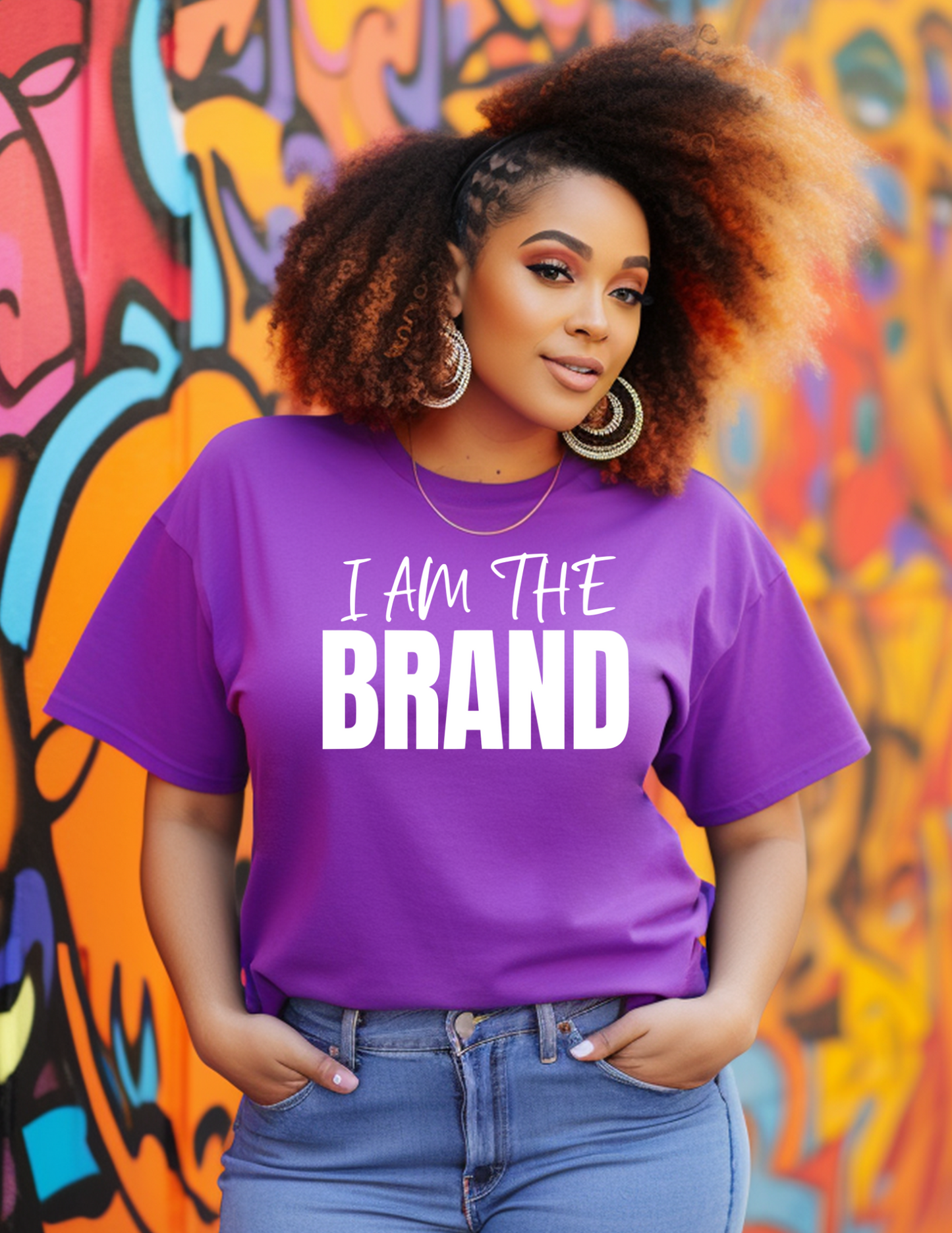 I Am the Brand Screen Print