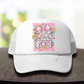 Retro But Go  3 inch Hat Transfers