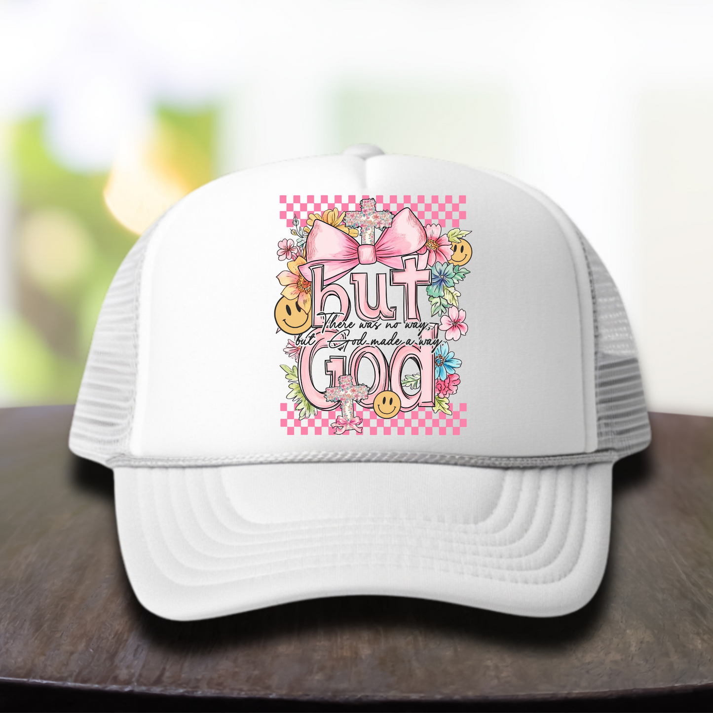 Retro But Go  3 inch Hat Transfers