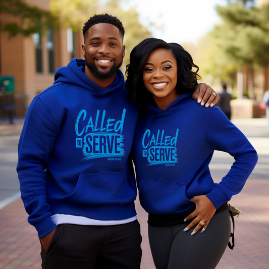 Called to Served Single Color Screen Prints | Hot Peel One Color for T-Shirt and more / Christian Base