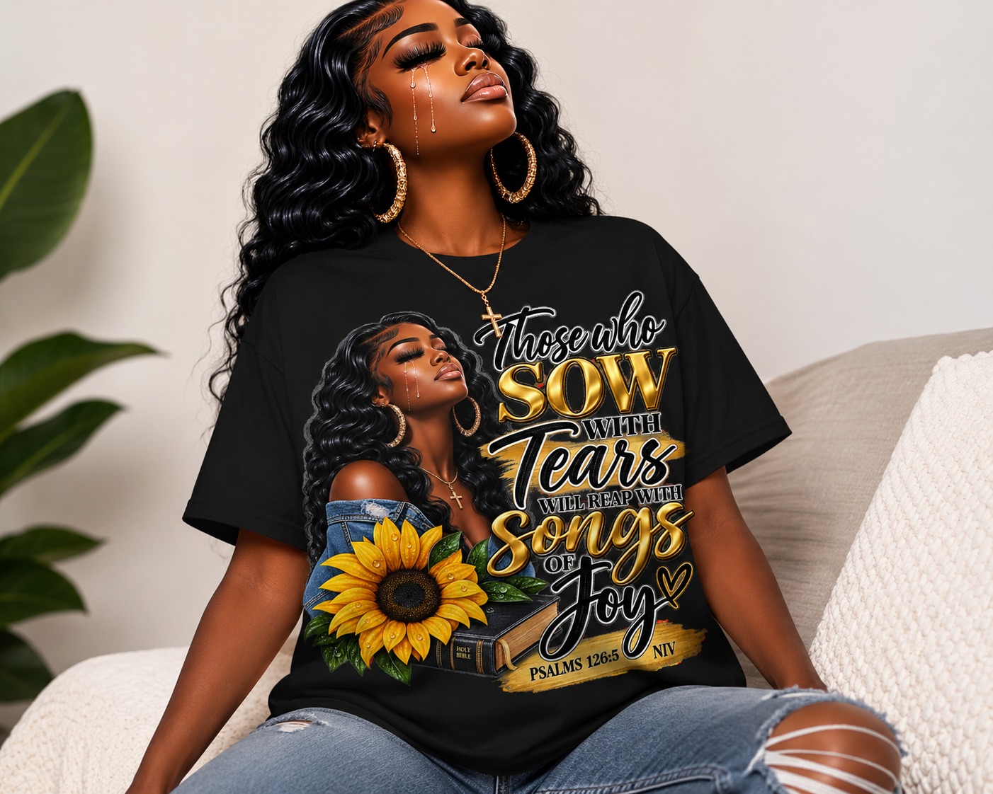 Sow with Tears  DTF  Transfer