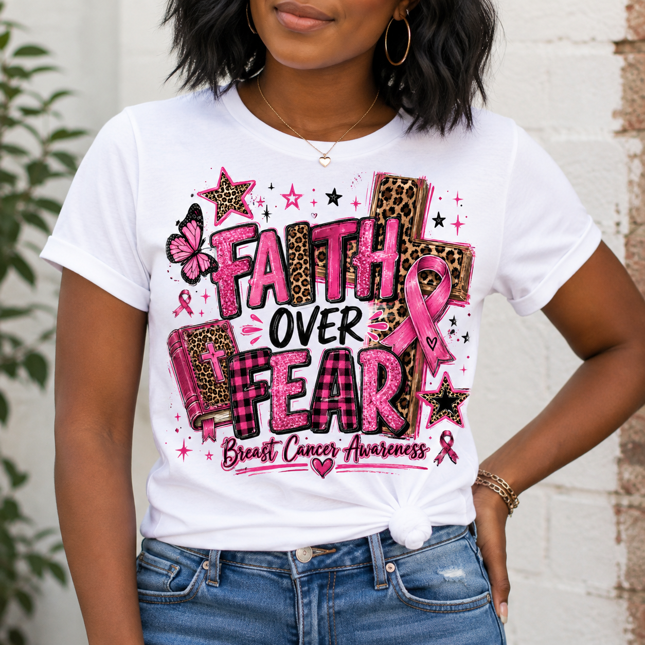 FAith over Fear Tee Shirt