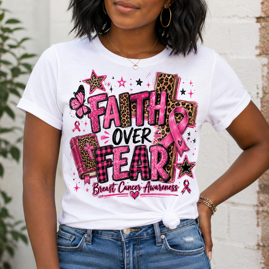 FAith over Fear Tee Shirt