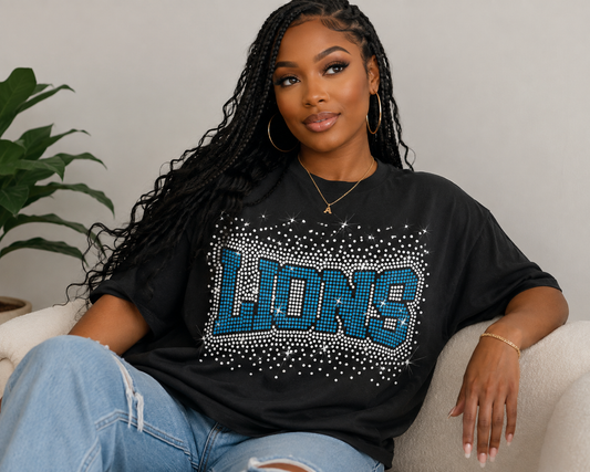 Lions  Spangle Transfer, Heat Transfer