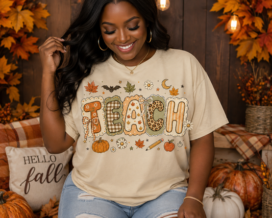 Fall Teach DTF  Transfers