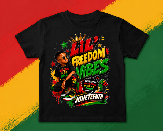 Male Lil Freedom Vibes DTF Transfer