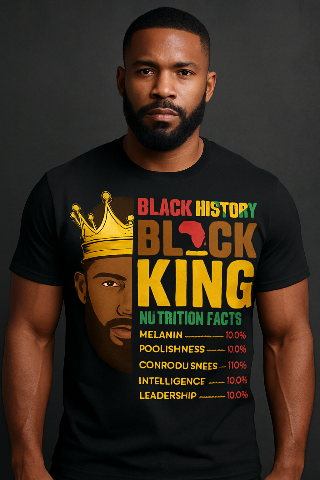 Black King DTF Transfer