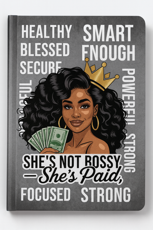 She's Paid UV Decal FOR JOURNALS