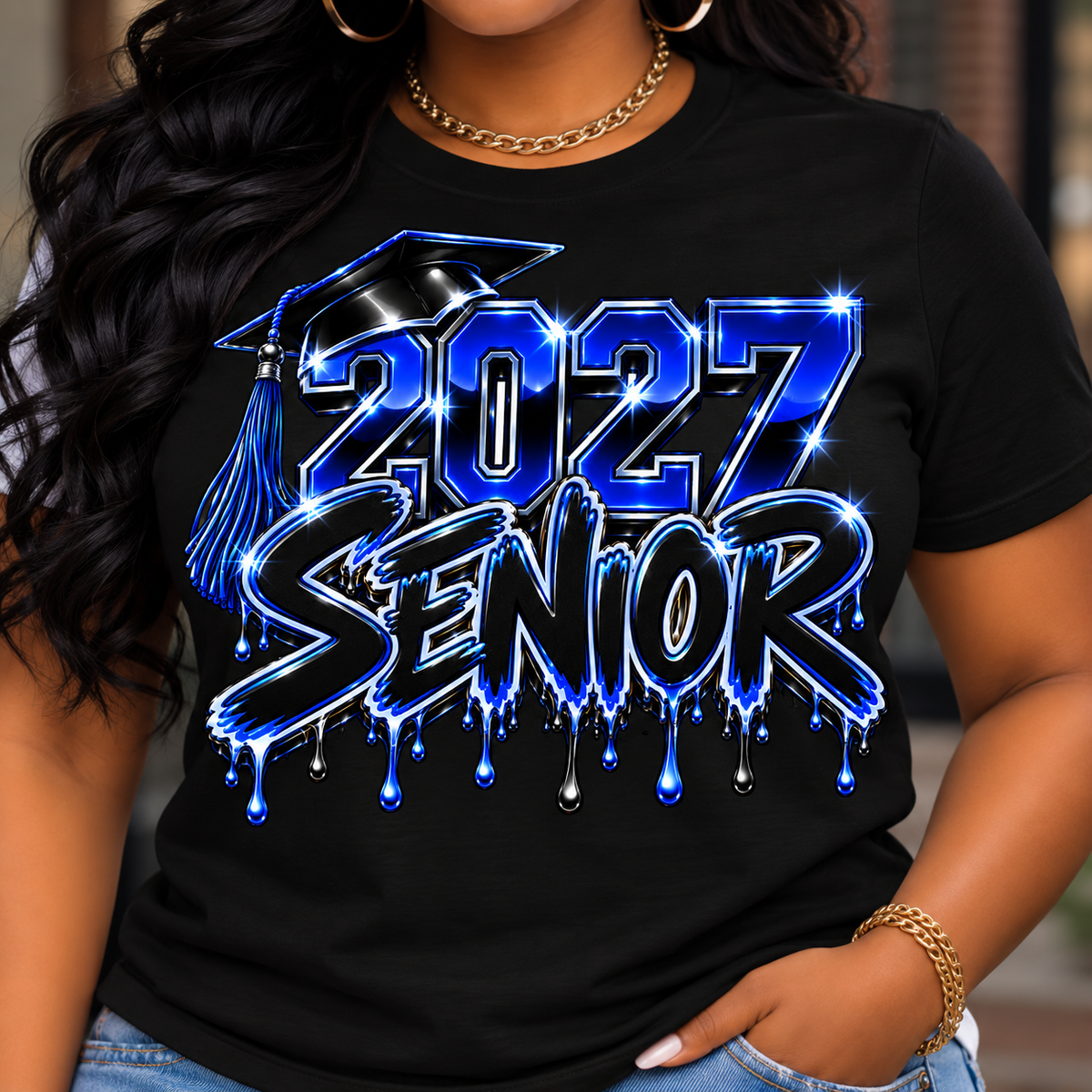 Royal Blue  2027 Senior DTF Transfers