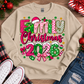 2026 Family Christmas Pink color Scheme  DTF Transfer