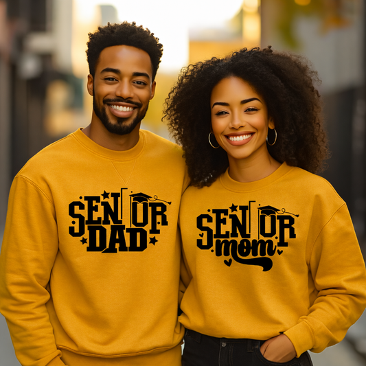 Senior Mom and Dad Screen Prints (Sold Separately)