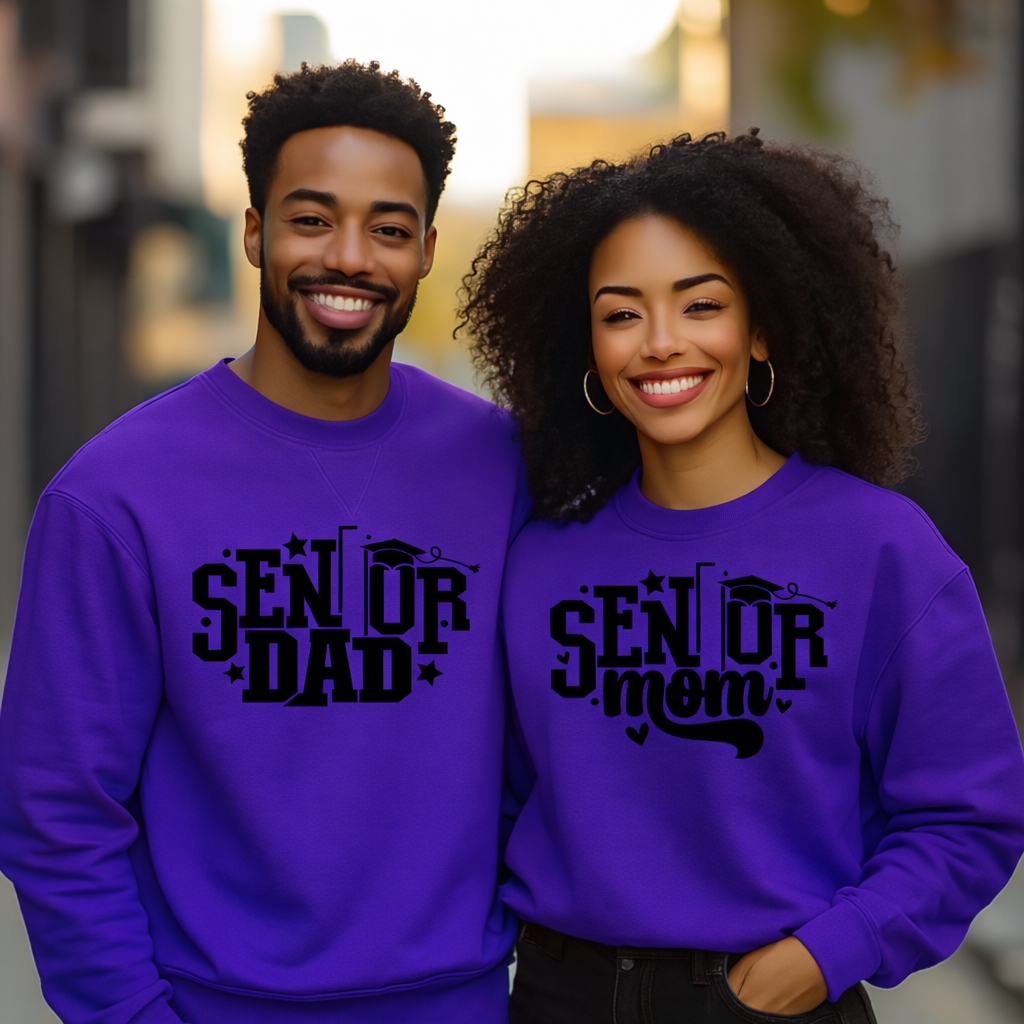 Senior Mom and Dad Screen Prints (Sold Separately)