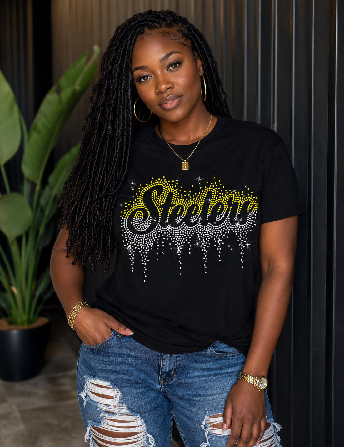 Steelers Spangle Transfer, Heat Transfer