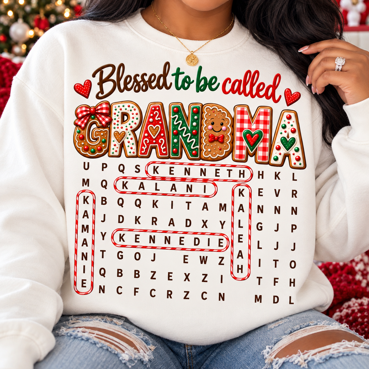 Blessed to Be Called Grandma  DTF Transfer