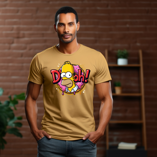 D'Oh Homer Simpson DTF TRANSFER