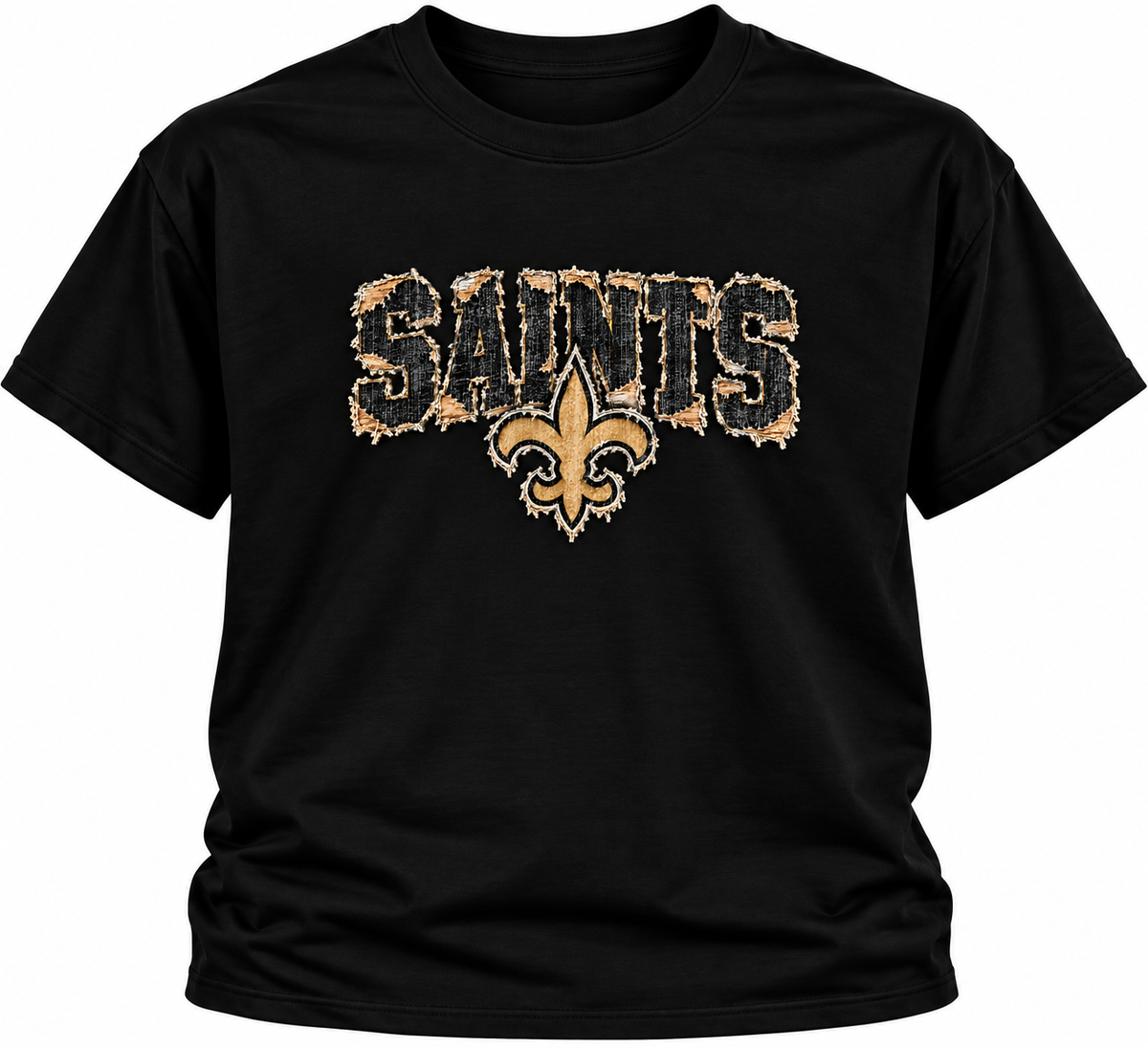 Distressed Denim NFL Tee  Available in All Teams (All sizes Available)