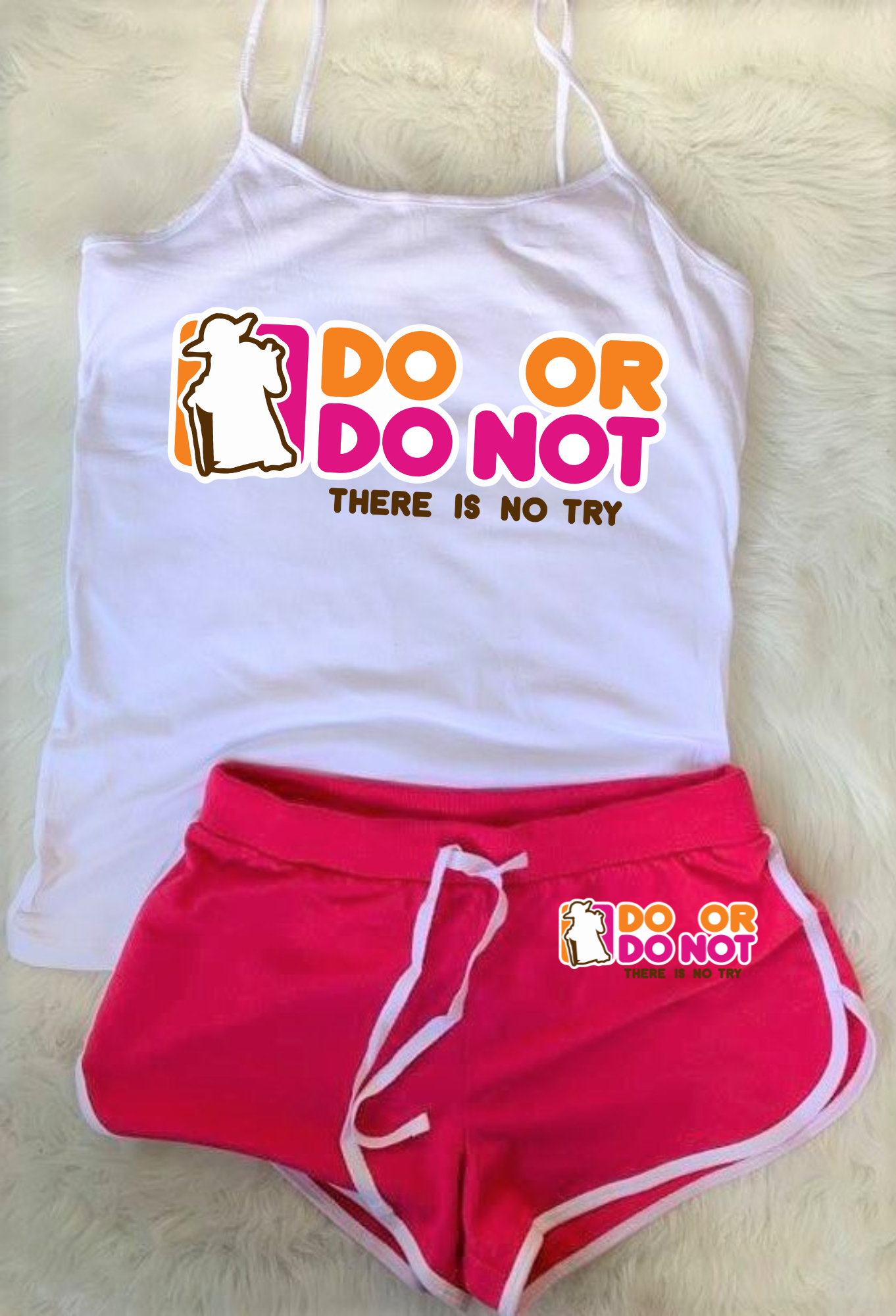 Do or Do Not There is No Try DTF Transfer
