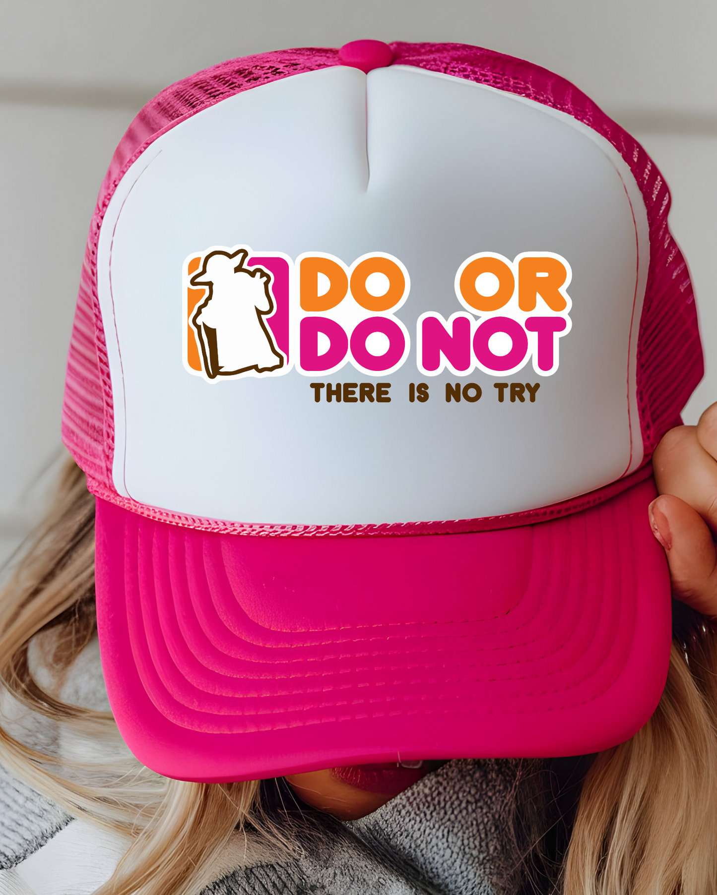 Do or Do Not There is No Try DTF Transfer