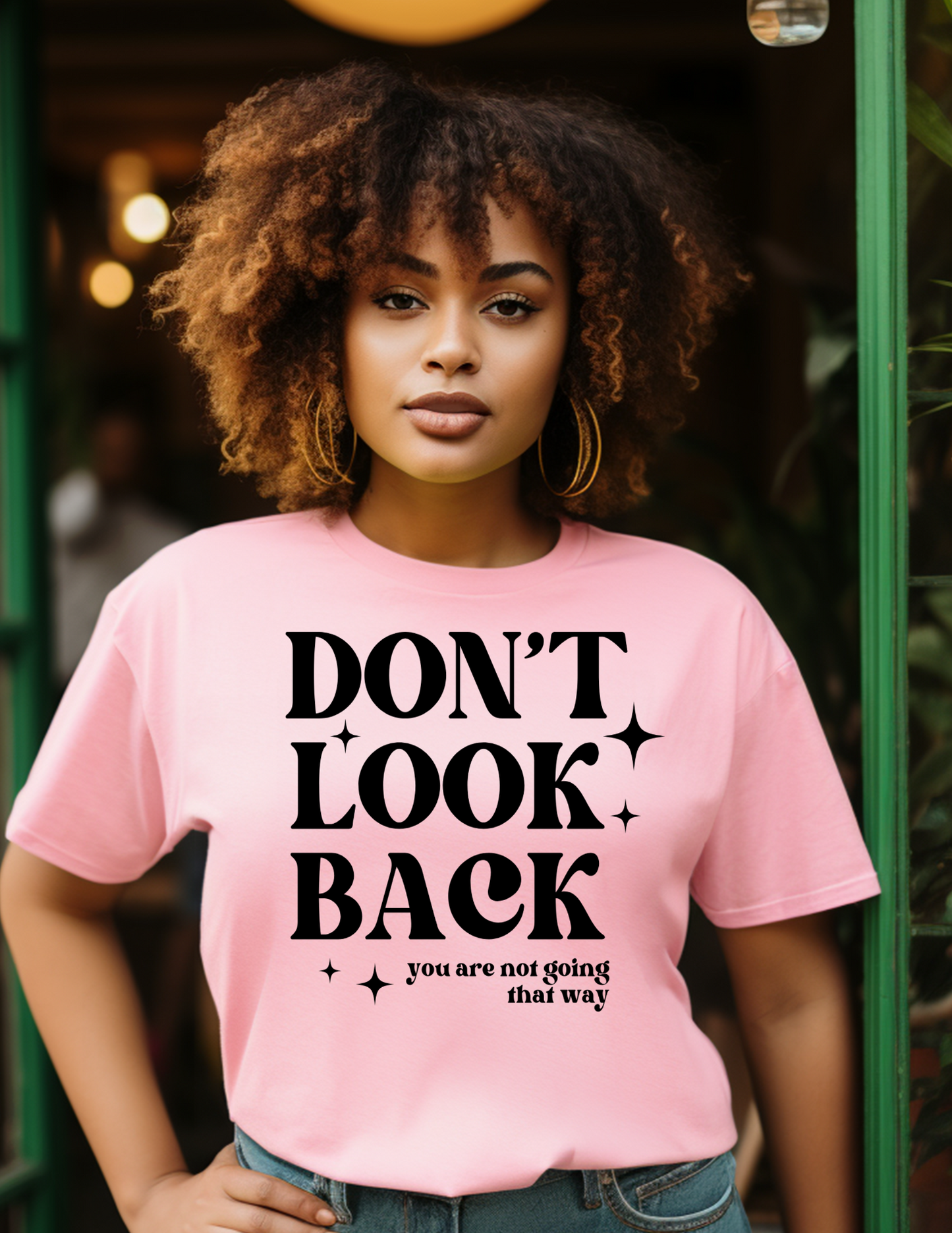 Don't Look Back Screen Print