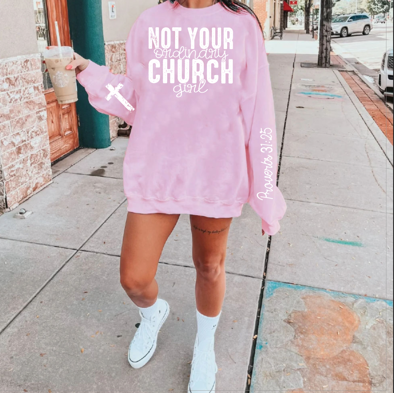 NOT YOUR ORDINARY CHURCH GIRL Screen Print