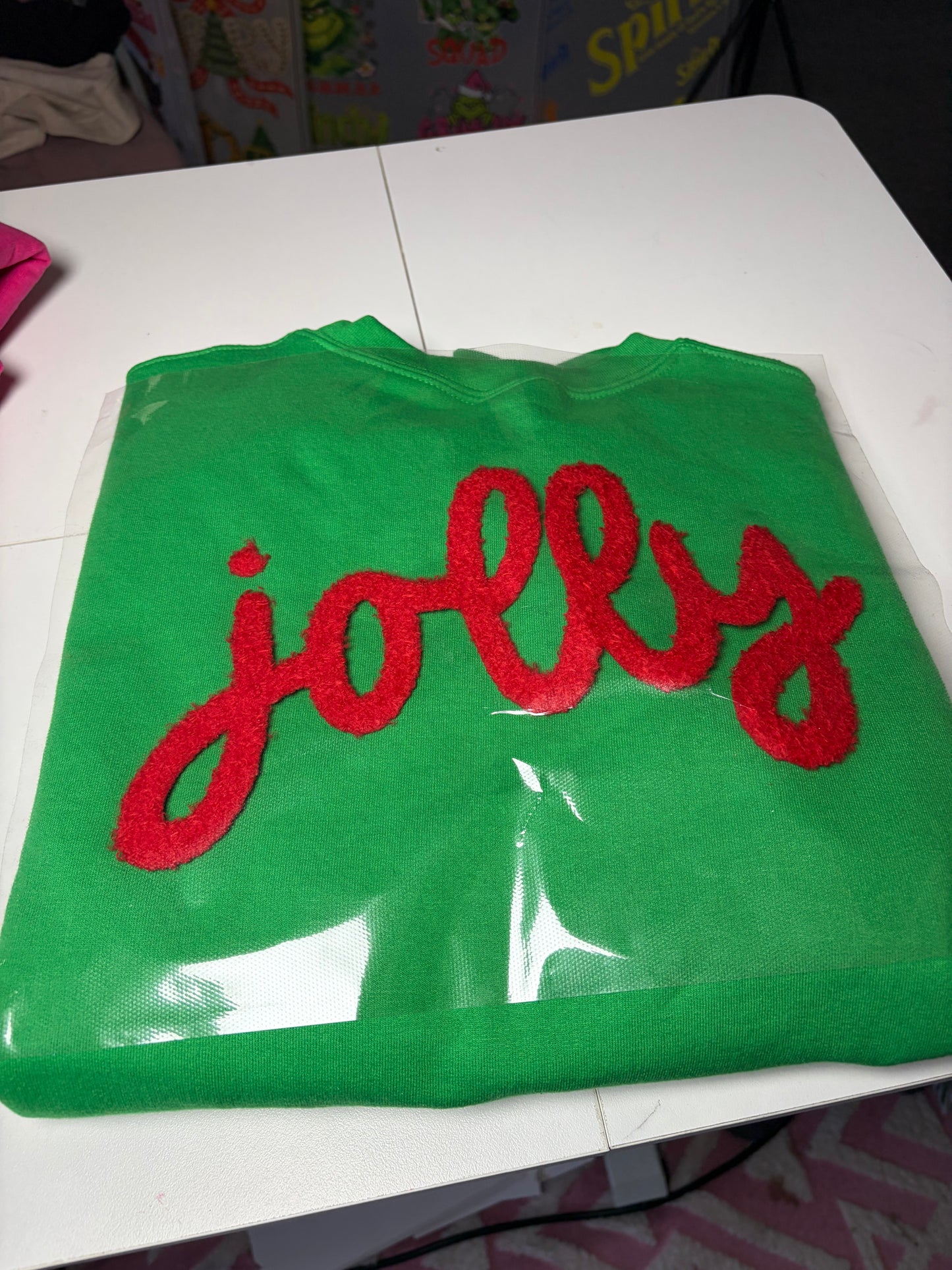 Jolly Fuzzy Crewneck Sweatshirt