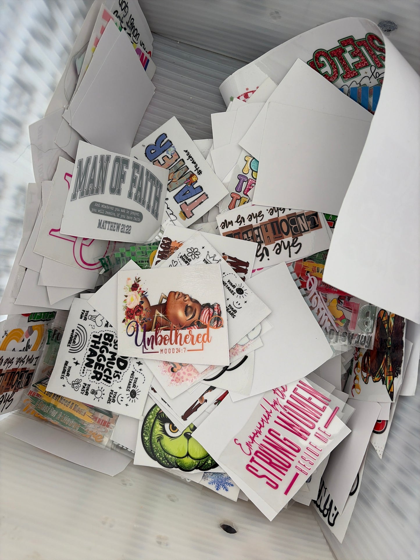 10 UV Decals for just 10 Bundle Limited Time