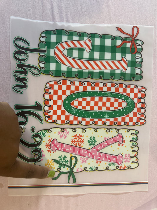 Joy DTF  ( the prints do have MINOR SCUFFS and they will be SOLD AS IS).