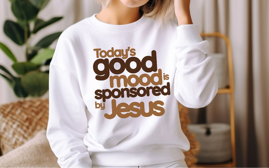 Today’s good mood is sponsored by Jesus. Transfer