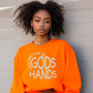 (Silver) Feels good to be in Gods Hands Screen Prints