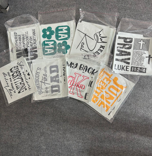 20 Screen print CATEGORY SCREEN PRINT  and Leopard BUNDLE