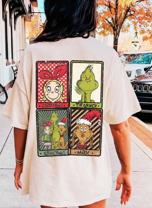 Retro Grinch and Friends Transfer