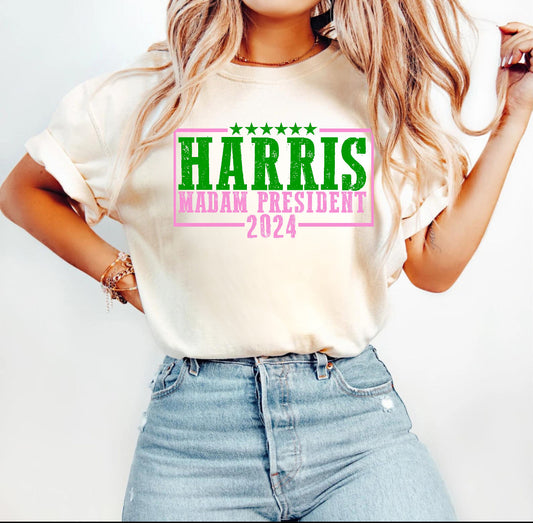 Harris for 2024 DTF Transfer (10 inch print)