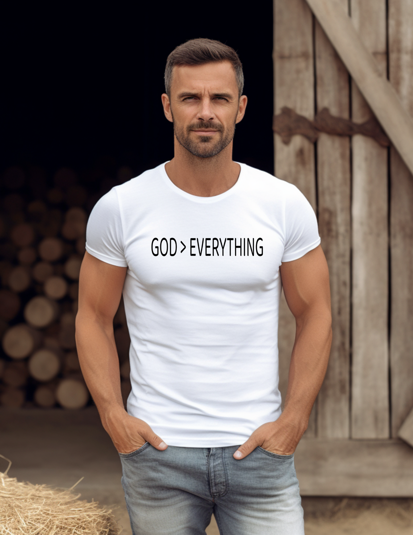 God > Everything  Screen Print