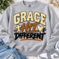 10.5 inch Grace Hit Different  Patch   | , Embroidered Patch