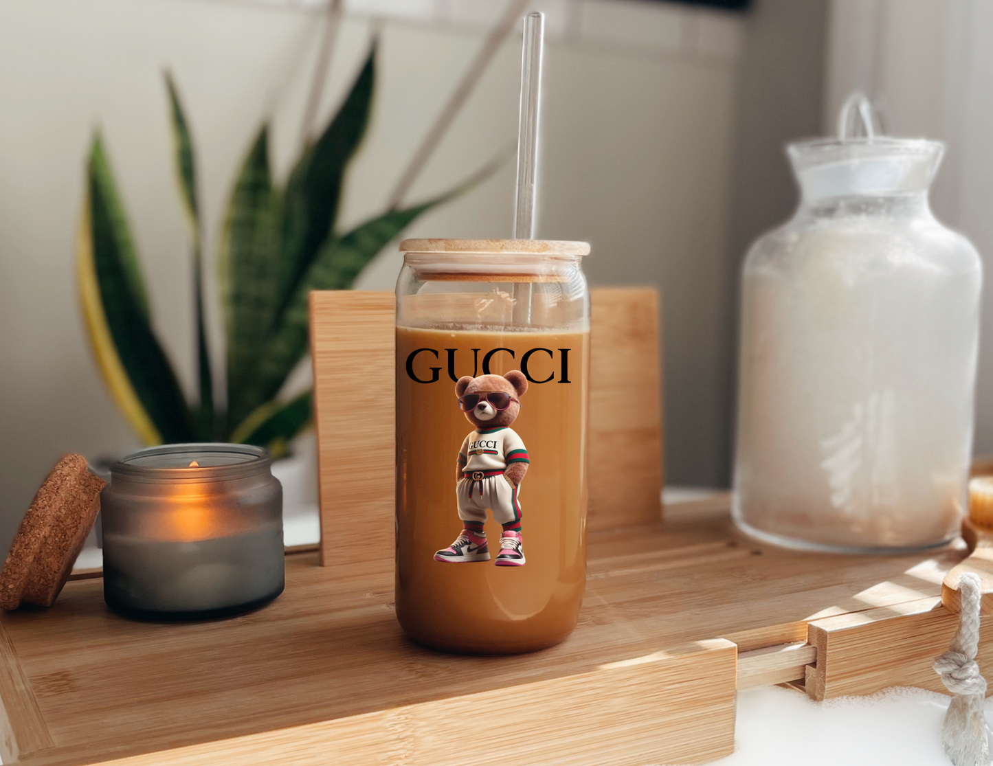 Gucci Bear UV Decal